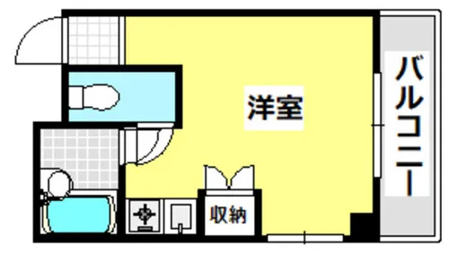 エレガントマンション【1階】の間取り