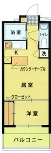 エステート・モア・天神サクセス【7階】の間取り