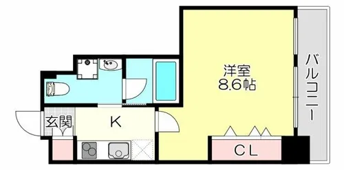 アンギンルマ【5階】の間取り