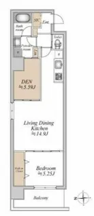 GLAM STELLA松屋町【6階】の間取り