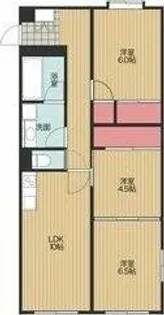 プレシアス赤城【3階】の間取り