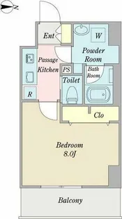 プロシード大須【12階】の間取り