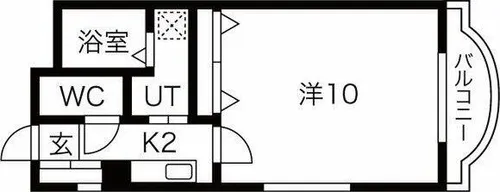 マ・メゾン乾出【3階】の間取り