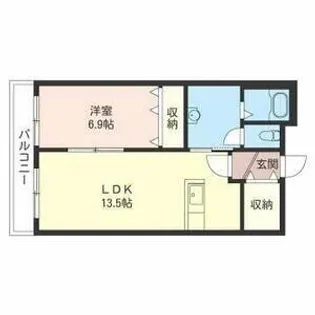 アルモニー麻生【2階】の間取り