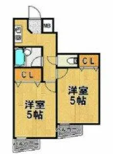 トーシンレジデンス此花【1階】の間取り