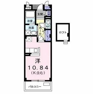ヒル・プレッソ【3階】の間取り