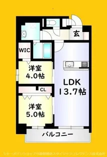 Mys Casetta Kokura【8階】の間取り