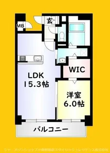 Mys Casetta Kokura【8階】の間取り