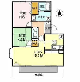 ビーハイブ【1階】の間取り