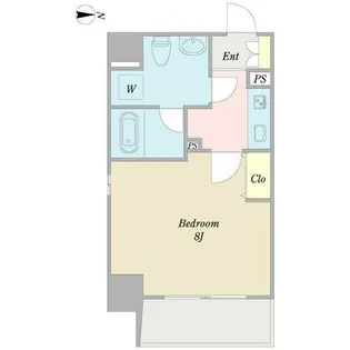 アクアヒルズ【101号室】の間取り