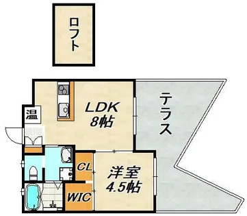 ヴィアーレ南町【1階】の間取り