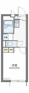 レオパレスヴァンベールⅢ【105号室】の間取り