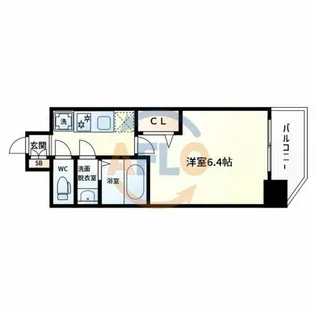 Alivis都島北通【7階】の間取り