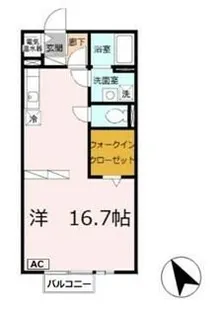 ドミール・K【2階】の間取り