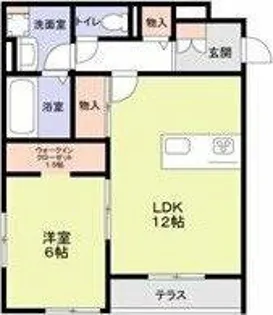Coco Ange【1階】の間取り