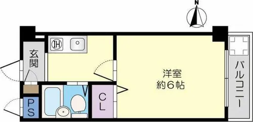林泉第2ビル【3階】の間取り