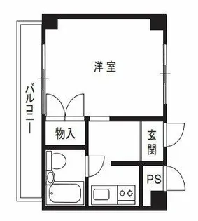 ネオパレス浅川2号館【3階】の間取り