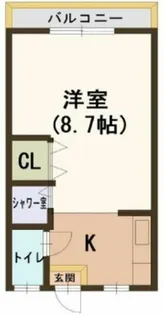 プレザント総持寺【4階】の間取り
