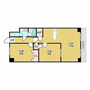 MShills千里丘 north【1階】の間取り