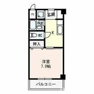 ヴェルドゥール北春日丘【2階】の間取り