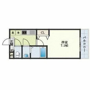 KORE YIELD千里丘【2階】の間取り