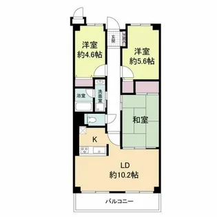 ライフ18【4階】の間取り