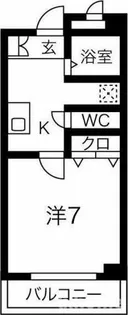 ヴィ・ラージュ吉田【3階】の間取り