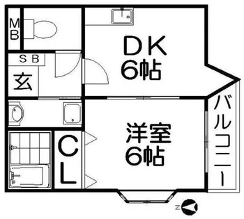 ピコットI【4階】の間取り