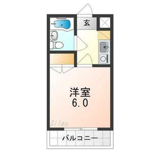 中百舌鳥ビル【2階】の間取り
