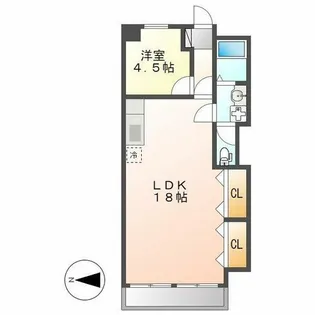 千代田マンション【602号室】の間取り