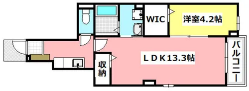 ザ ネクストステージ パートⅢ【1階】の間取り