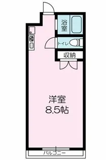 ルナTAKINO【2階】の間取り