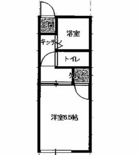 フォーブル渋谷【1階】の間取り