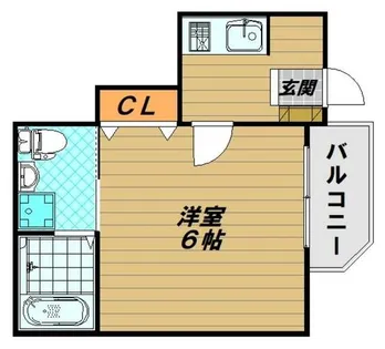 NET-K神戸西【1階】の間取り