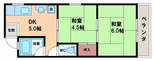 昭和ビル【5階】の間取り