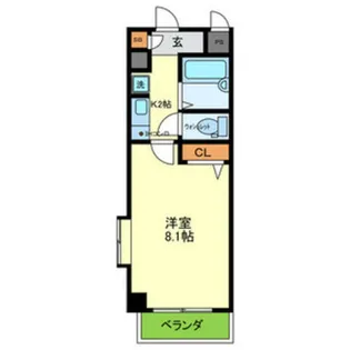 レイディアンス【3階】の間取り