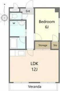 パークヒルズ壱番館【3-A号室】の間取り