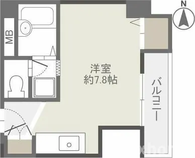 UEDA BUILDING【2階】の間取り