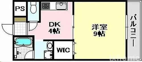 ルミエールMORI【3階】の間取り