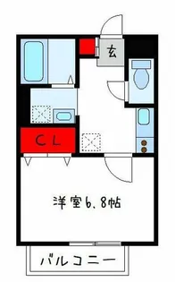 ルピナスC棟【1階】の間取り