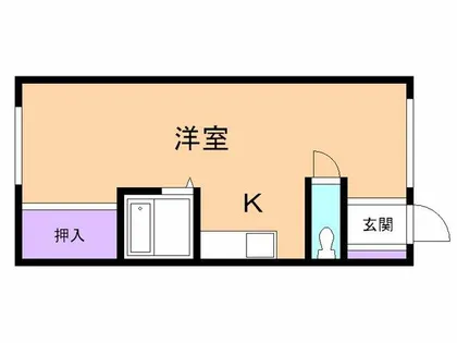 メゾン白樺【B-109号室】の間取り