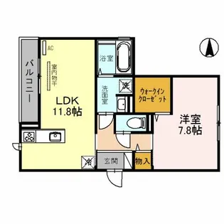 ララソフィアA棟【1階】の間取り