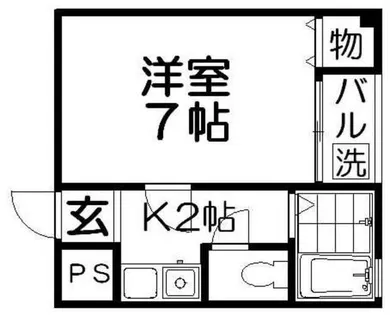 グローリー21【3階】の間取り