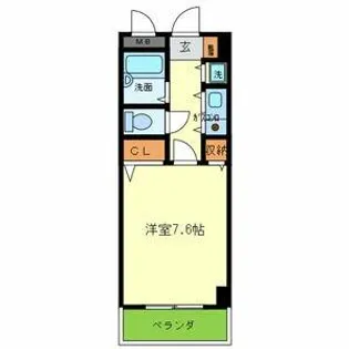 サンモール【10階】の間取り