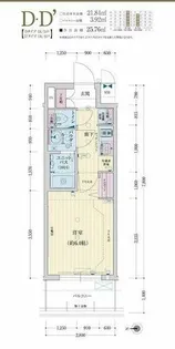 ファステート京都西院パール【5階】の間取り