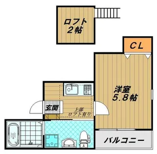 NET-K神戸西【3階】の間取り