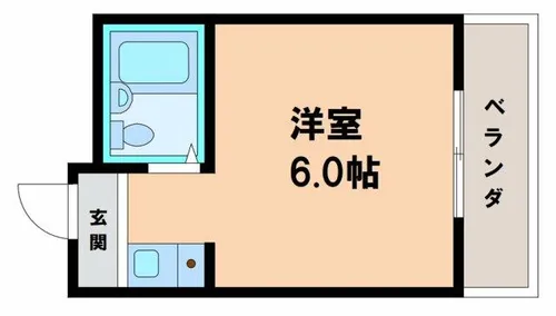 ルネッサンスエリエール【4階】の間取り