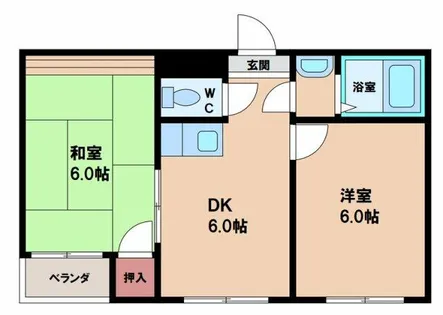 タレックスビル【2階】の間取り