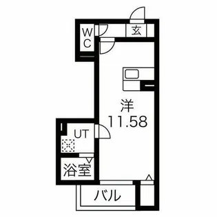 F+style大蓮東2号館【3階】の間取り