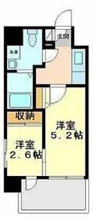 グランフォーレ呉服町【11階】の間取り